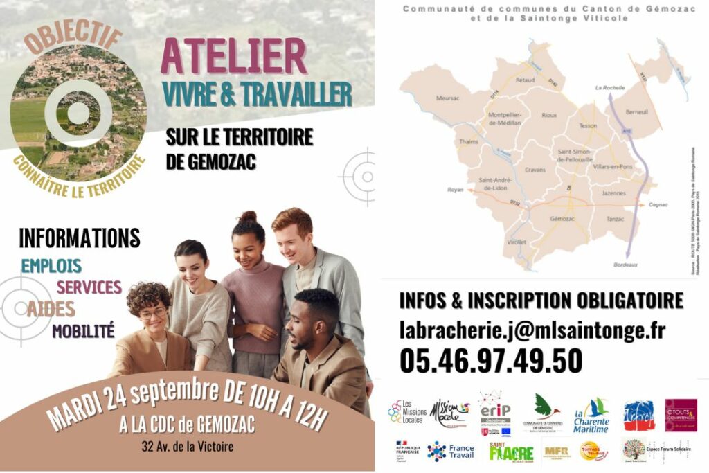 Atelier Vivre et Travailler (tous publics)